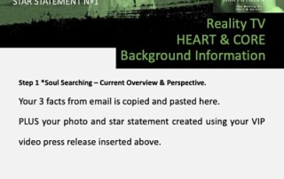 profiling character, step 1