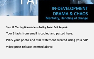 profiling character, step 11