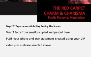 vip report, making of stars and heroes, step 17