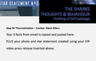 vip report, making of stars and heroes, step 24