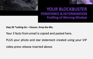 vip report, making of stars and heroes, step 30