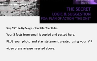 vip report, making of stars and heroes, step 53