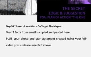 vip report, making of stars and heroes, step 54