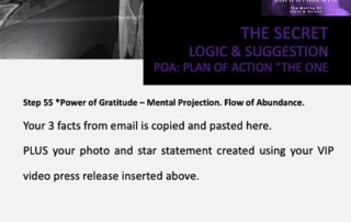 vip report, making of stars and heroes, step 55